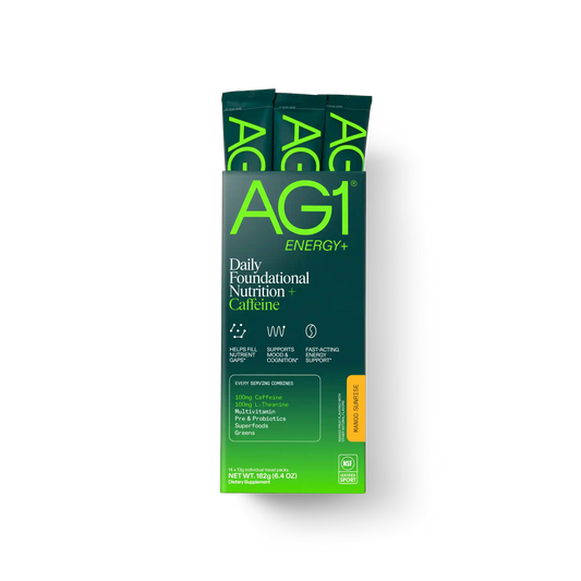 AG1 Energy+: Travel Packs (14ct)